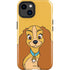 Disney Lady & The Tramp Lady Portrait iPhone 15 Impact Case